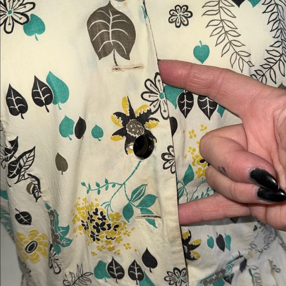 Floral Button-Up Dress - Picture 4 of 13